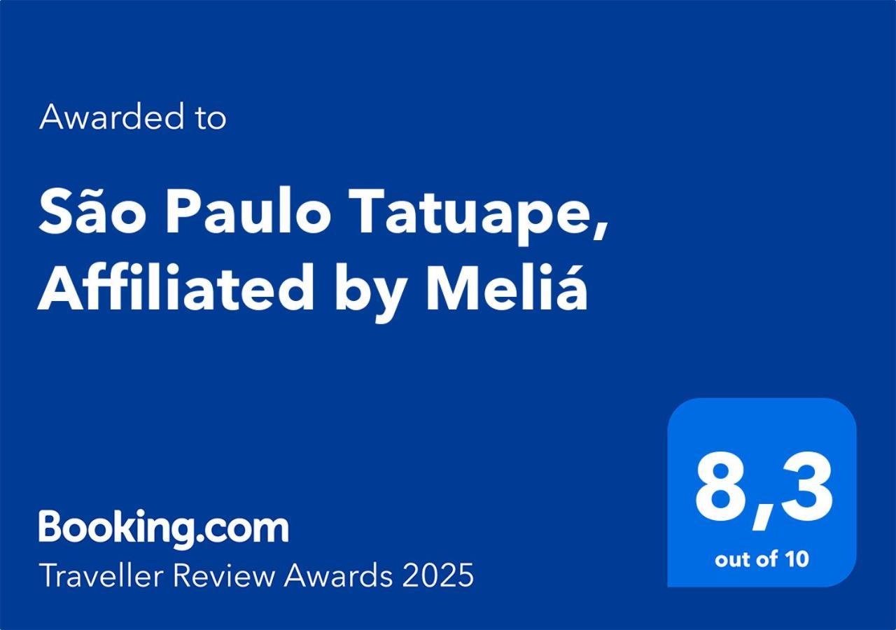 Sao Paulo Tatuape, Affiliated By Melia酒店 外观 照片